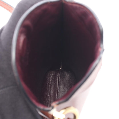 ロエベ Gate Pocket レザーショルダーバッグ
