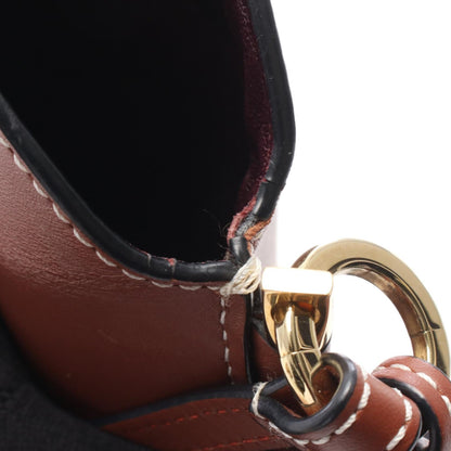 ロエベ Gate Pocket レザーショルダーバッグ