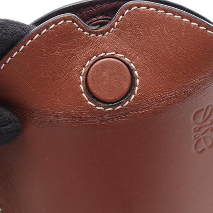 ロエベ Gate Pocket レザーショルダーバッグ