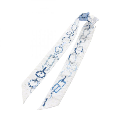 エルメス ツイリー DO RE BOUCLES Broderie Anglaise シルクスカーフ