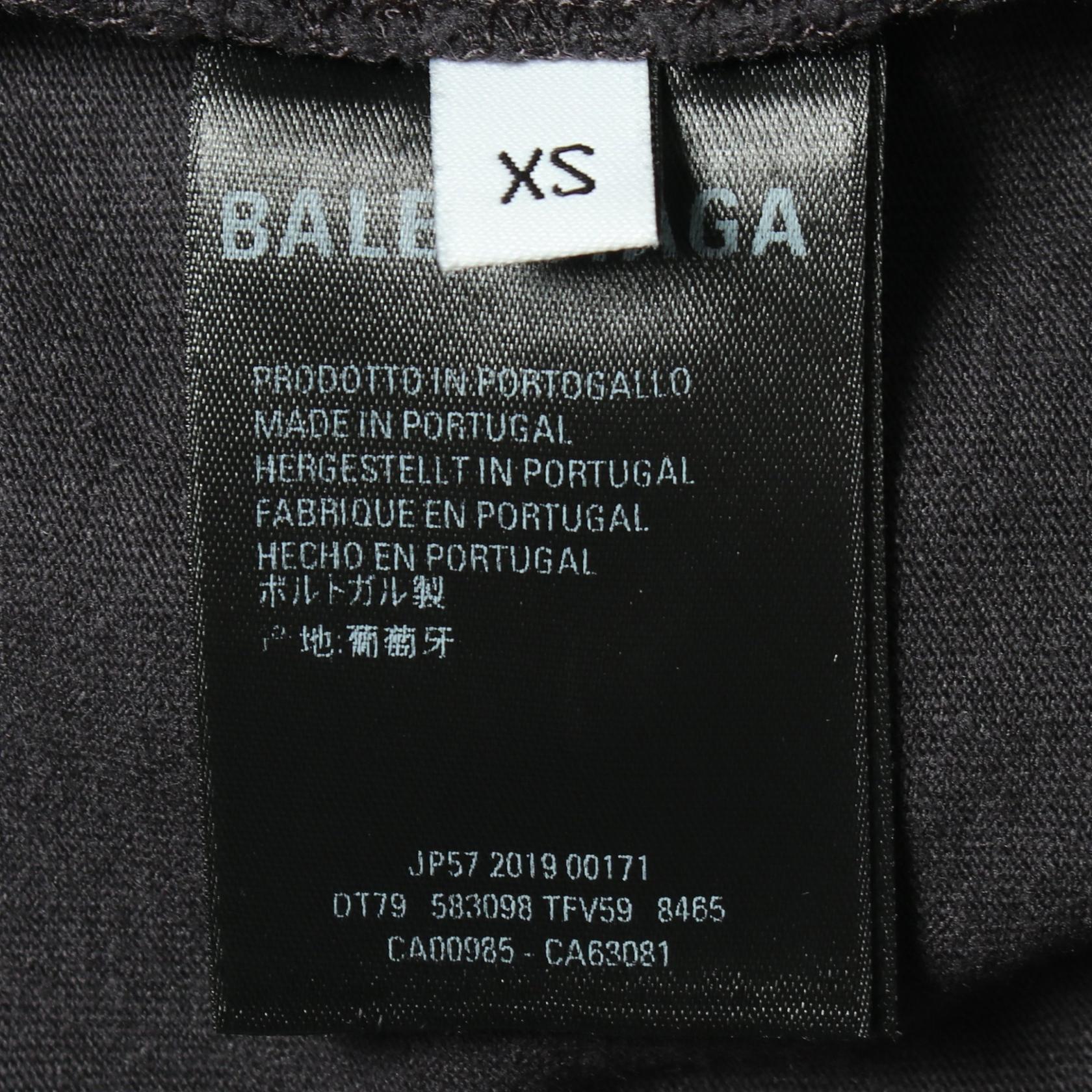 バレンシアガ コットン半袖Tシャツ