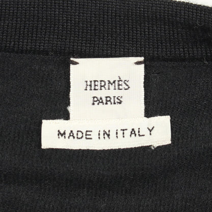 エルメス リブカシミヤニットトップス
