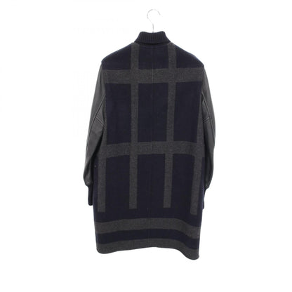 エルメス バーシティ カシミヤ レザー ジャケット