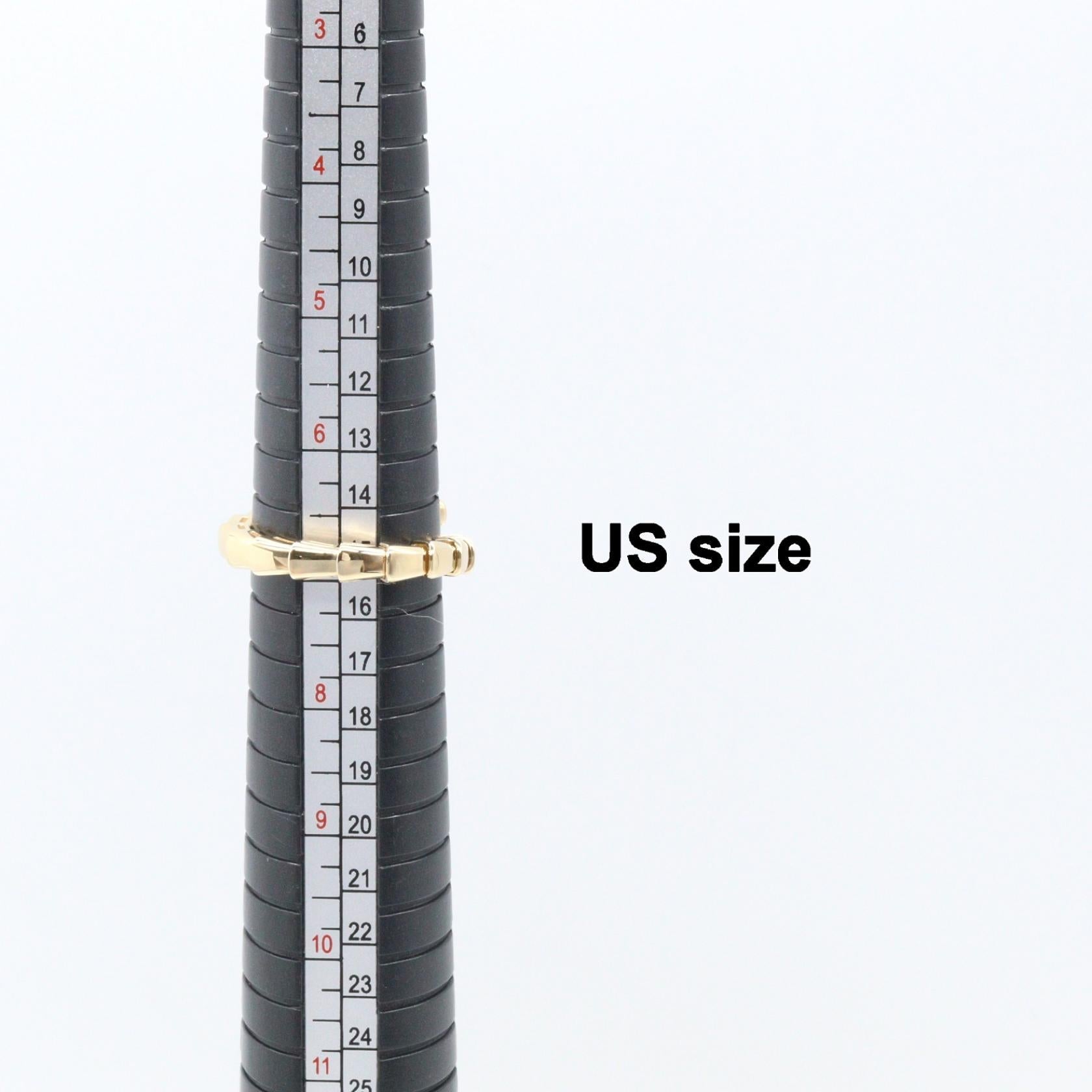 ブルガリ セルペンティ ヴァイパー Au750 リング 13.5号