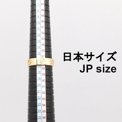 カルティエ ラブ Au750 リング 57号