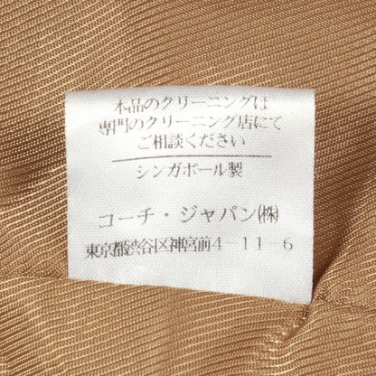 コーチ シグネチャー ポリエステルコート