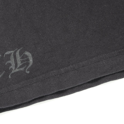 クロムハーツ スクロールラベル コットン半袖Tシャツ