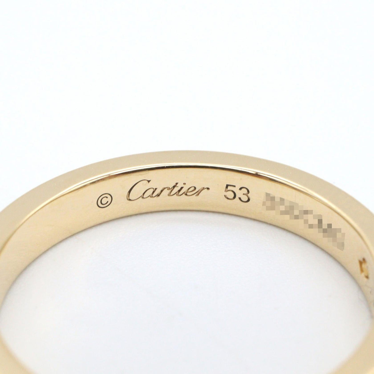 カルティエ Cドゥカルティエ Au750 ダイヤモンドリング 11.5号