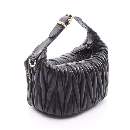 ミュウミュウ MATELASSE MIU レザー2wayハンドバッグ