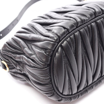 ミュウミュウ MATELASSE MIU レザー2wayハンドバッグ