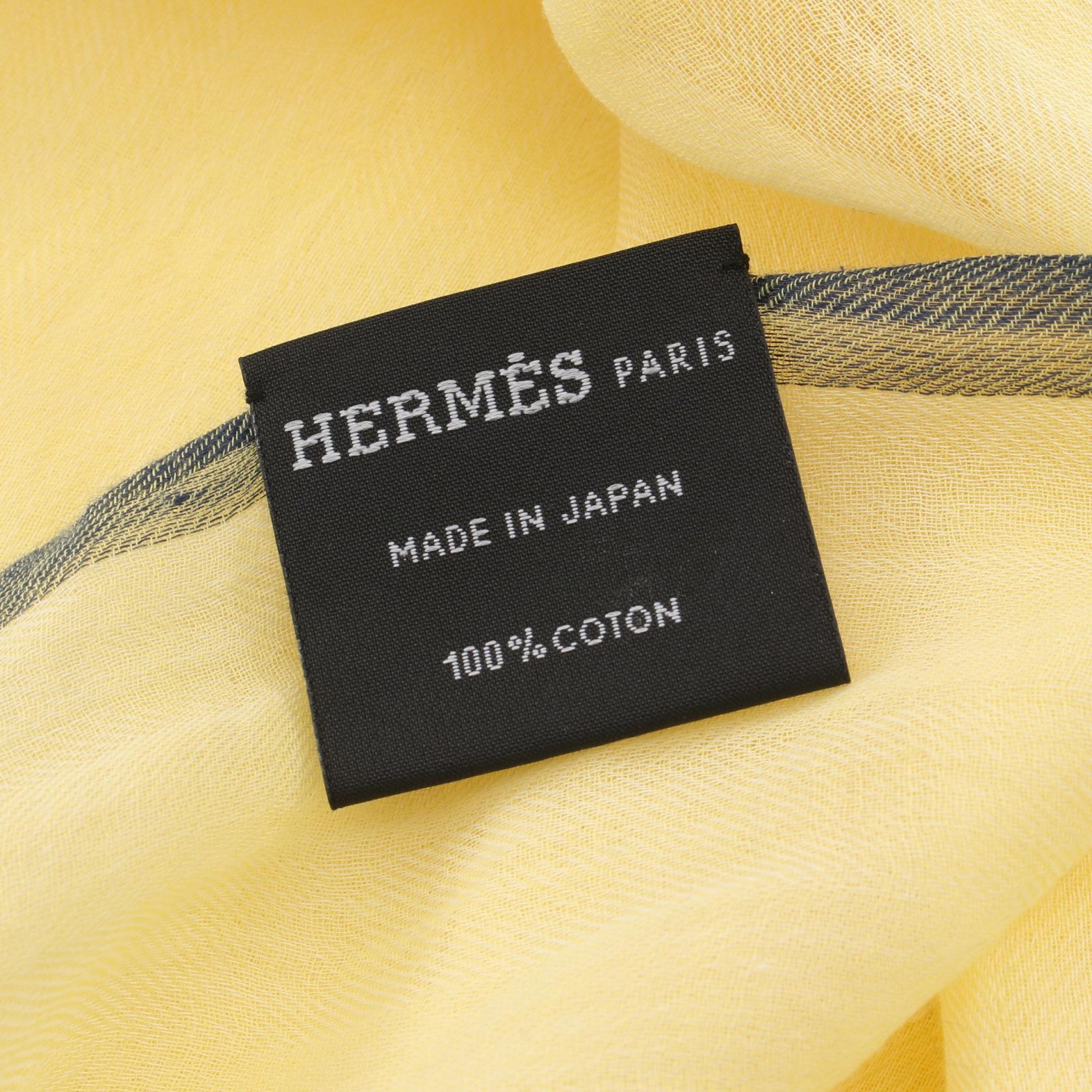 エルメス NAOSHIMA コットンストール