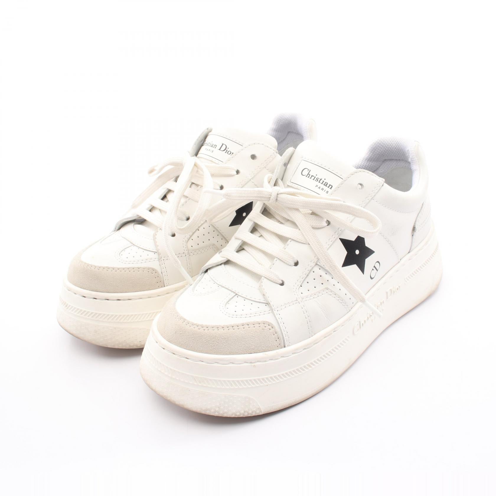 クリスチャンディオール Dior Star レザープラットフォームスニーカー