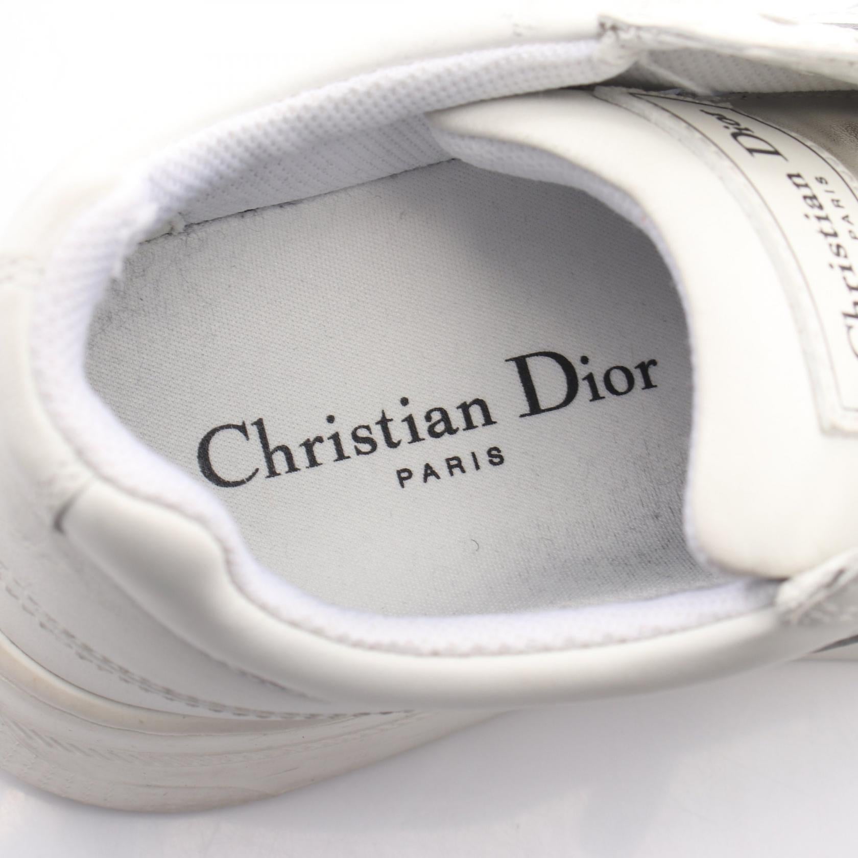 クリスチャンディオール Dior Star レザープラットフォームスニーカー