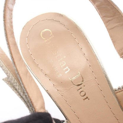 クリスチャンディオール J'Adior ファブリックパンプス