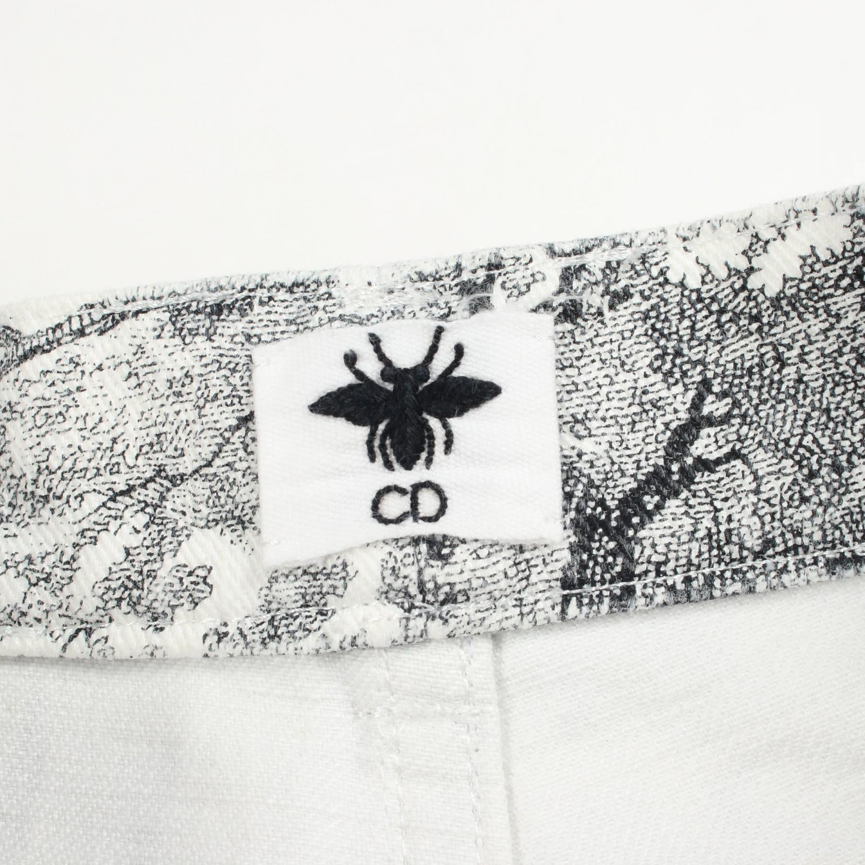 クリスチャンディオール Toile de Jouy コットンショートパンツ