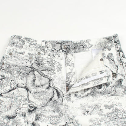 クリスチャンディオール Toile de Jouy コットンショートパンツ