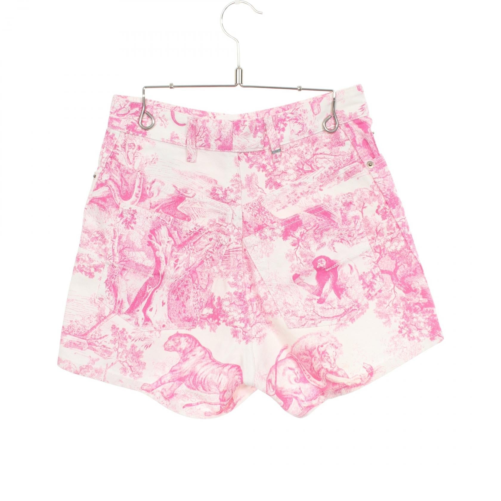 クリスチャンディオール Toile de Jouy コットンショートパンツ