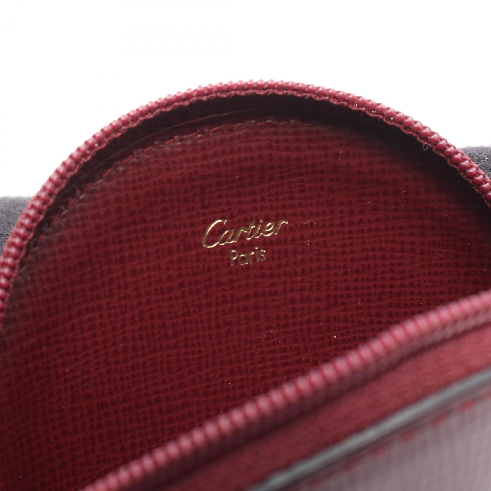 カルティエ マストライン レザーコインケース