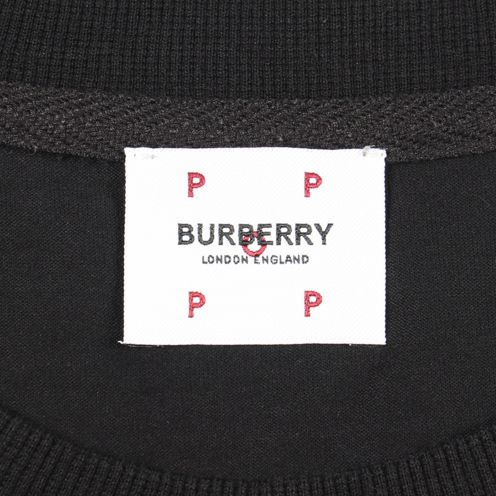バーバリー Pop Trading Company コットン半袖Tシャツ