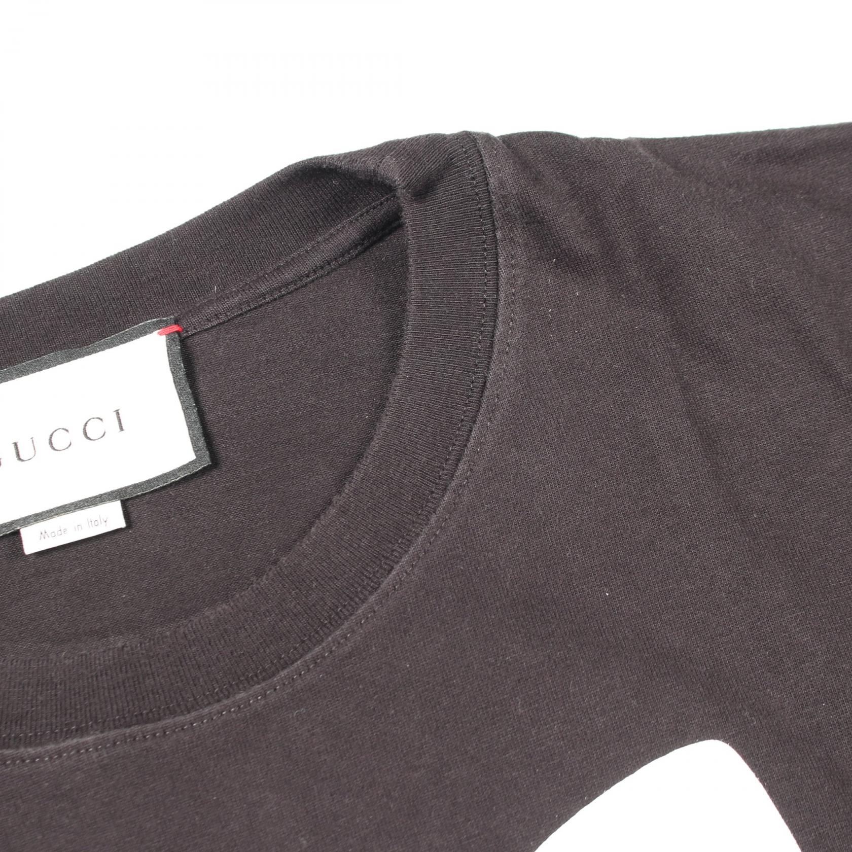 グッチ スパイクマスク コットン半袖Tシャツ