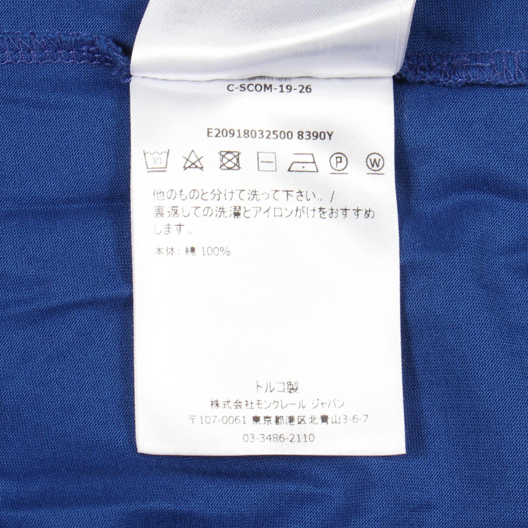 モンクレール コットン半袖Tシャツ