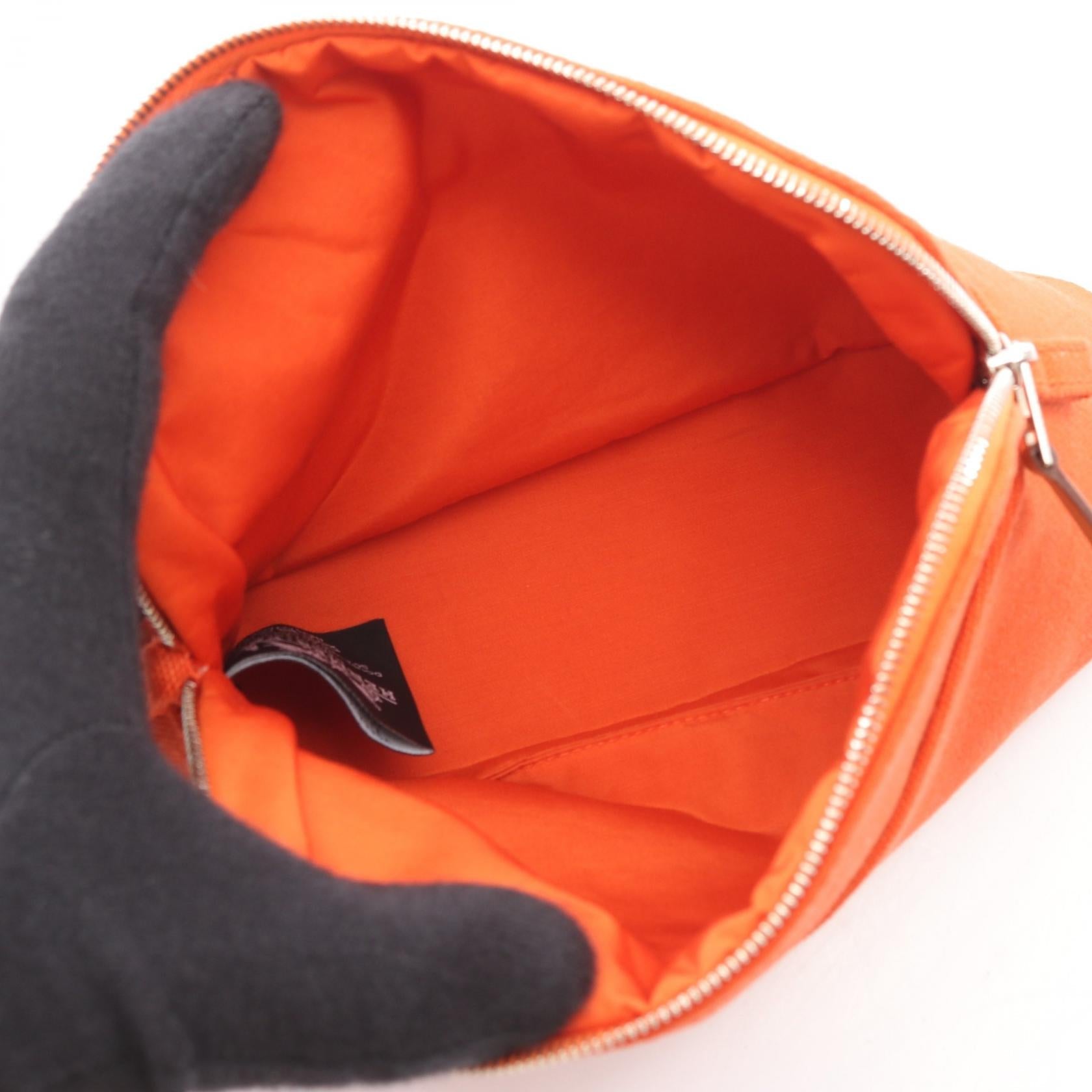 エルメス ボリードポーチ ミニ キャンバス ポーチ