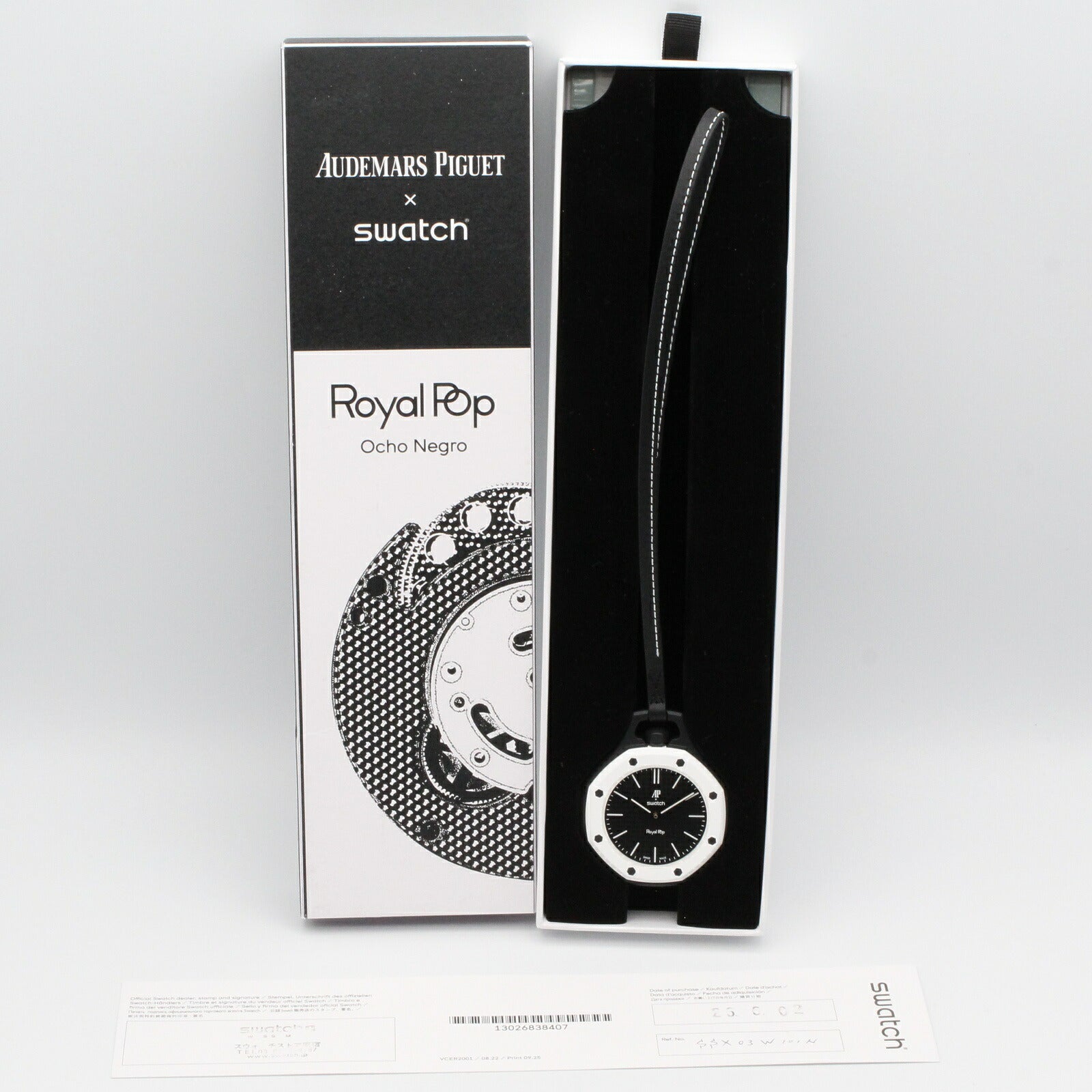 スウォッチ OCHO NEGRO BIOCERAMIC 腕時計