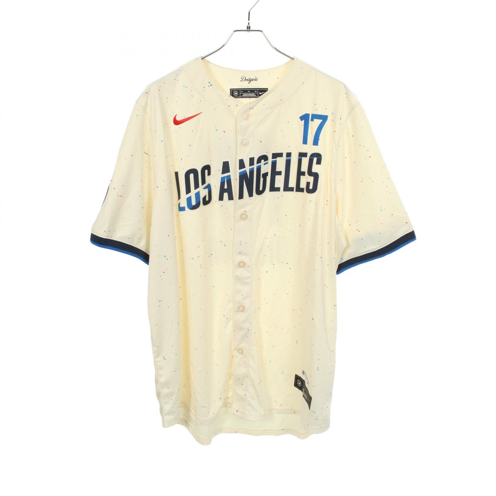 ナイキ MLB Dodgers City Connect ポリエステルトップス