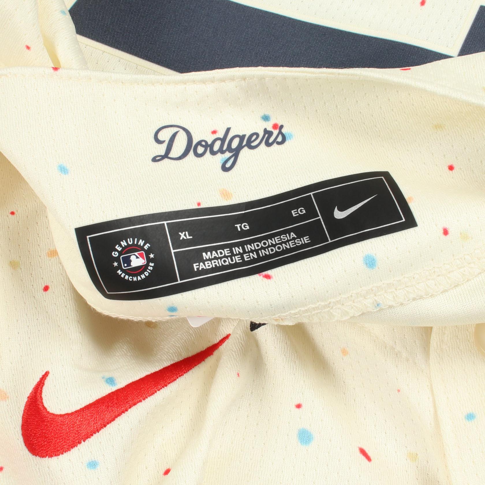 ナイキ MLB Dodgers City Connect ポリエステルトップス