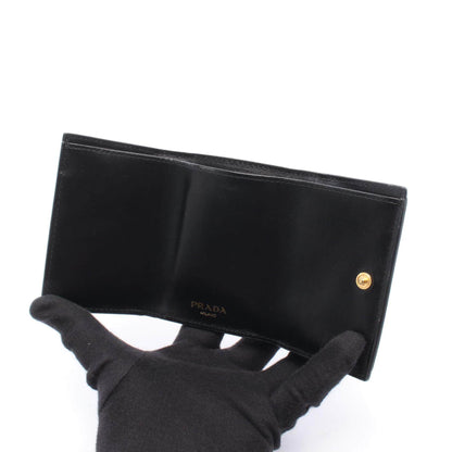 プラダ VITELLO MOVE レザー三つ折り財布