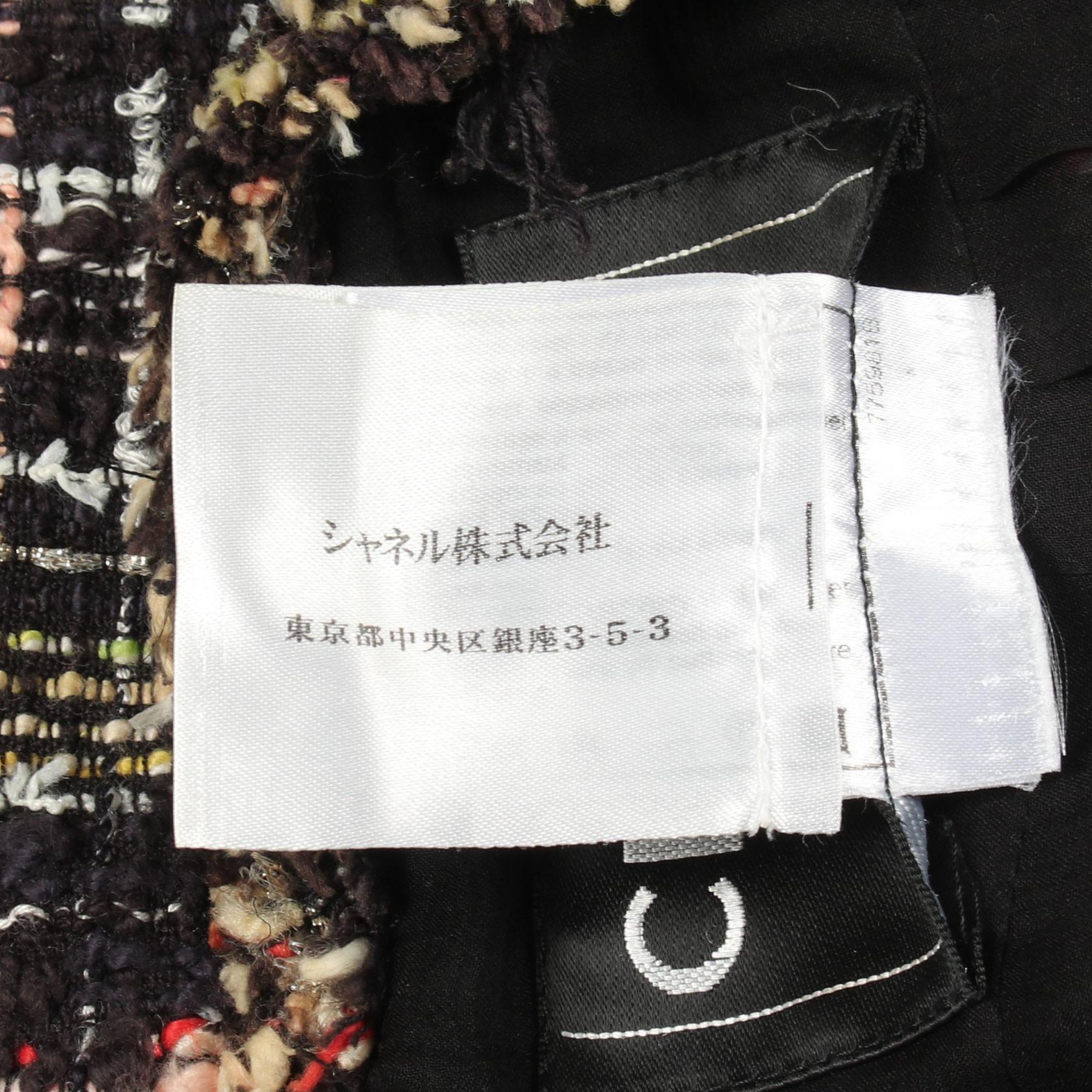 シャネル ココマーク ツイード コットンジャケット