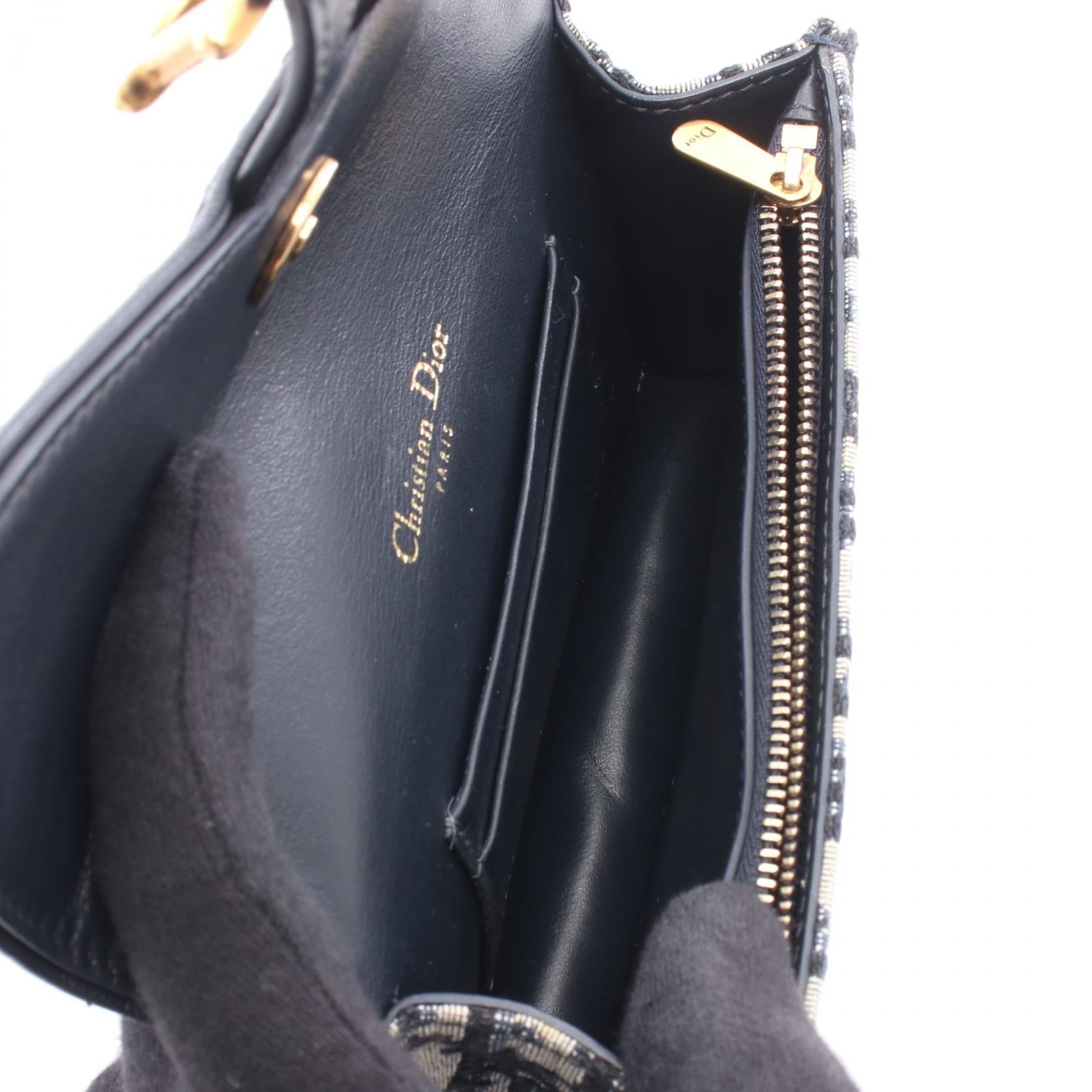 ディオール SADDLE オブリーク ジャカード ウエストバッグ