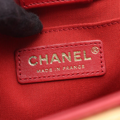 シャネル ボーイシャネル ラムスキン 2WAYショルダーバッグ