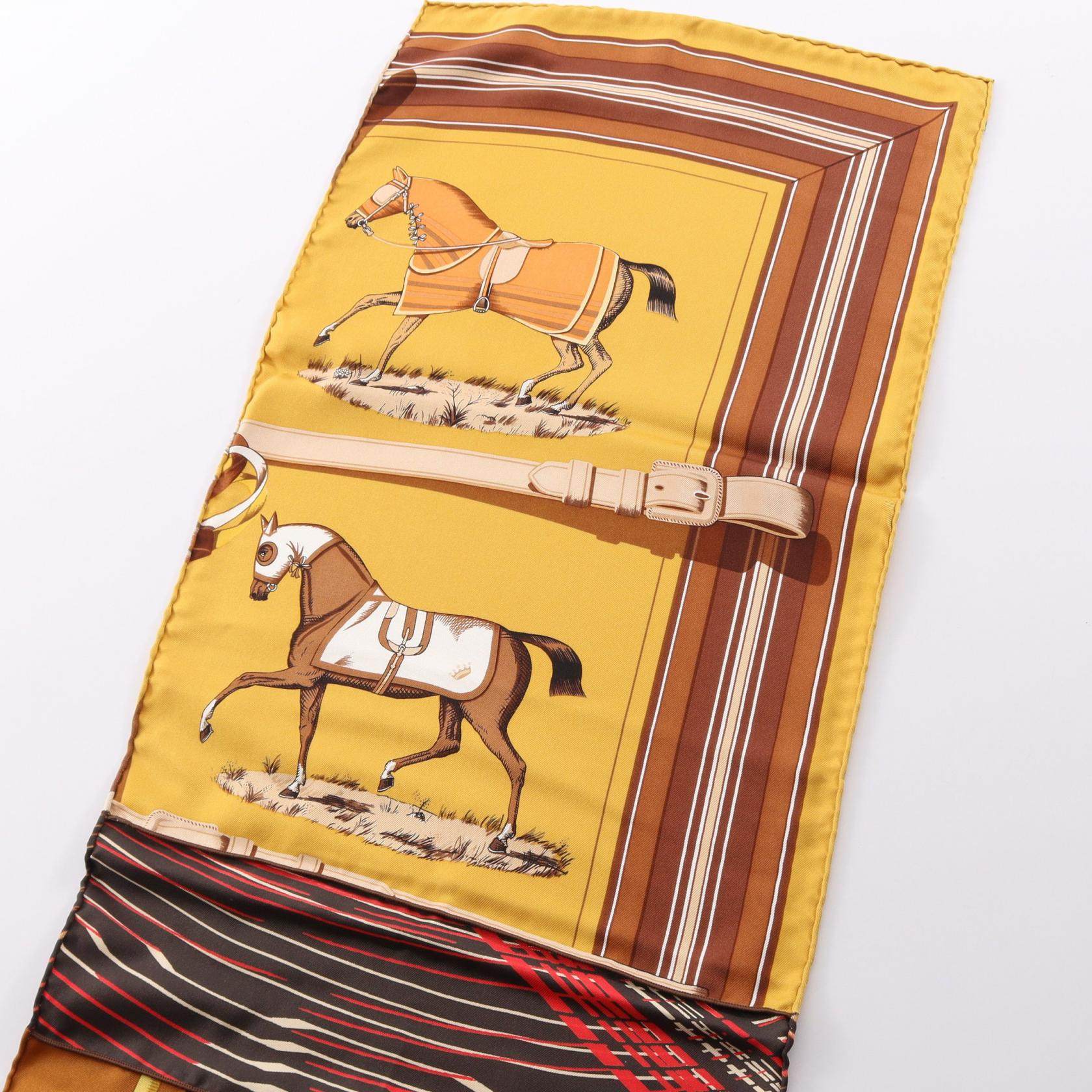 エルメス シルクロングスカーフ