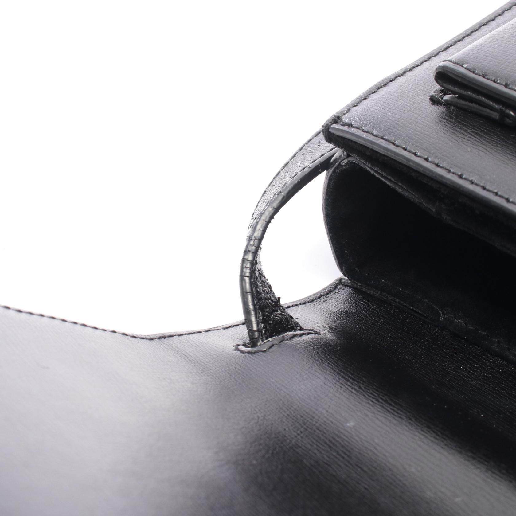 イヴサンローラン パリ ベルシャス ミディアム レザー 2wayショルダーバッグ