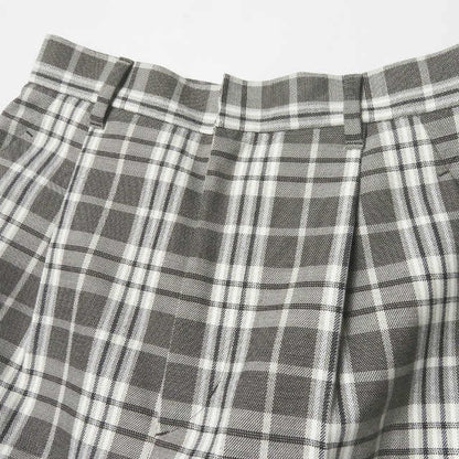 TOGA チェック ショート パンツ ポリエステル ショーツ