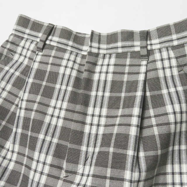 TOGA チェック ショート パンツ ポリエステル ショーツ