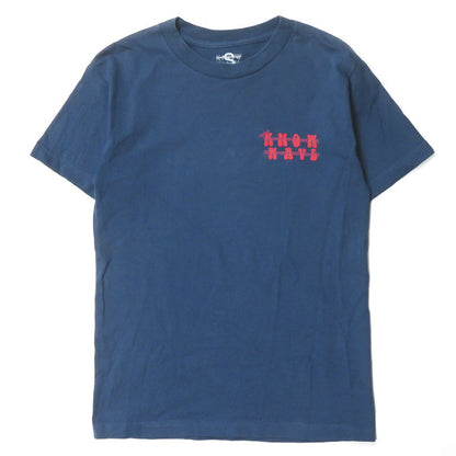 KNOW WAVE × LQQK STUDIO ロゴ Tシャツ