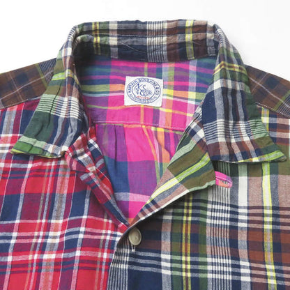 KAPTAIN SUNSHINE 60'S S/S チェック シャツ コットン シャツ