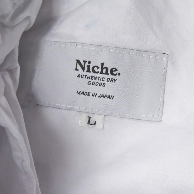 ニッチ Facil コットンパンツ