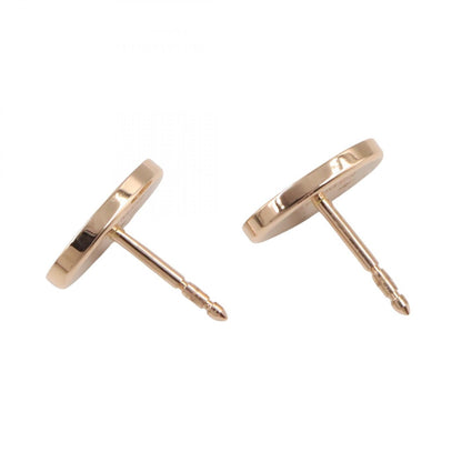 エルメス シェーヌ ダンクル コンツール K18PG ダイヤ ピアス