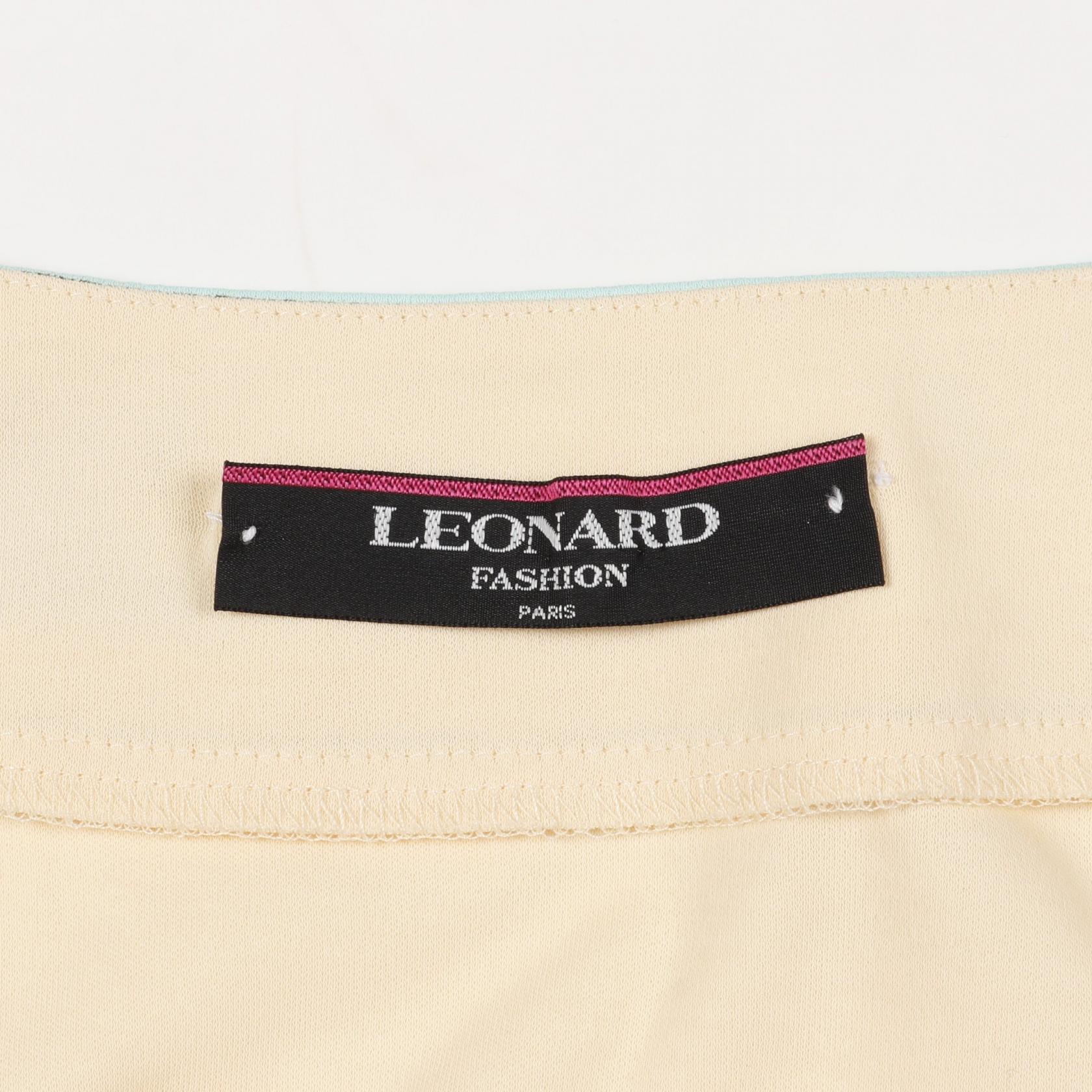 LEONARD FASHION コットン ドレス