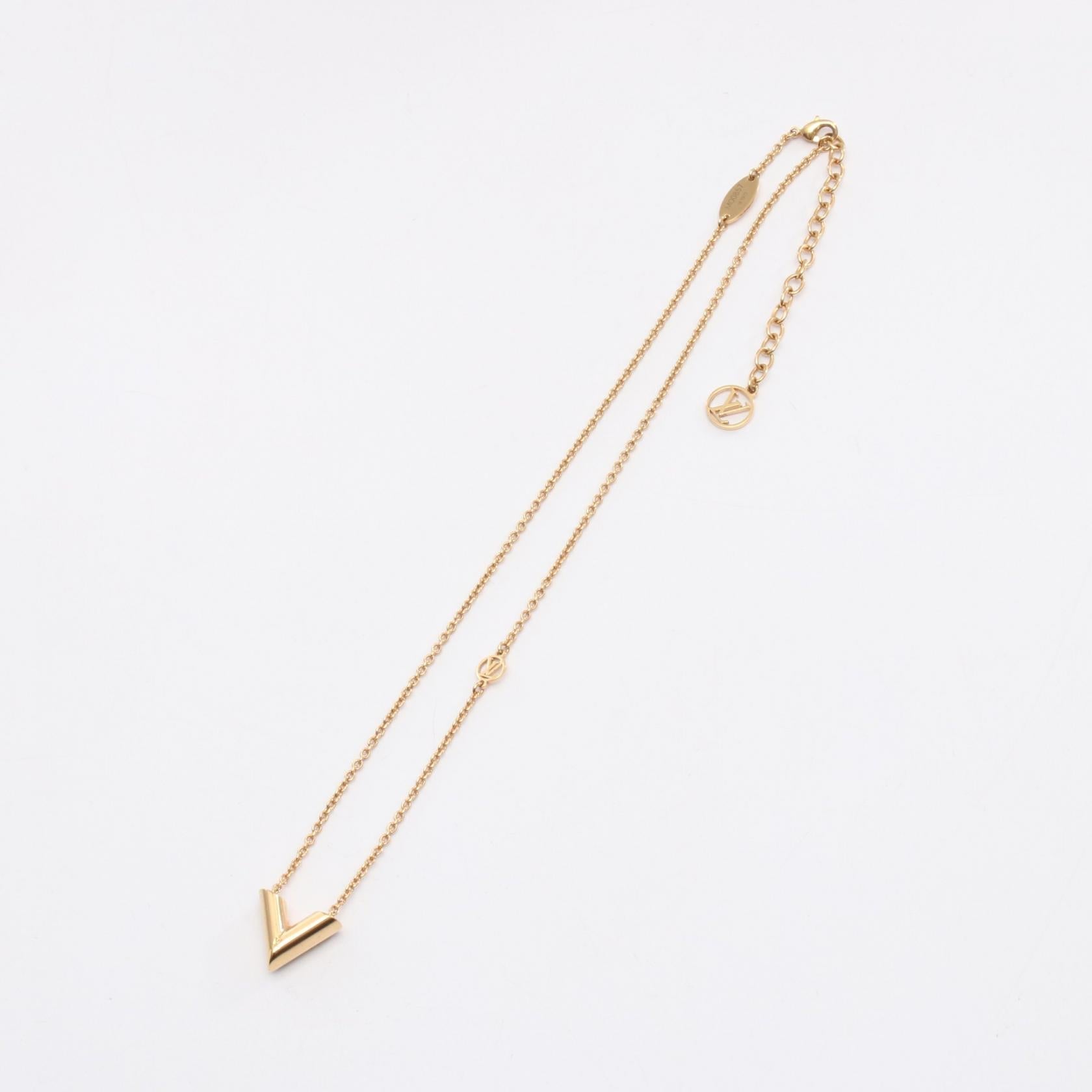 ルイ・ヴィトン エッセンシャル V ネックレス