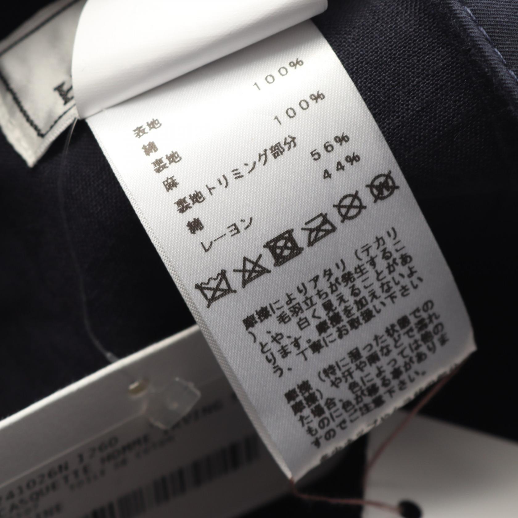 エルメス Irving2211 キャンバスキャップ