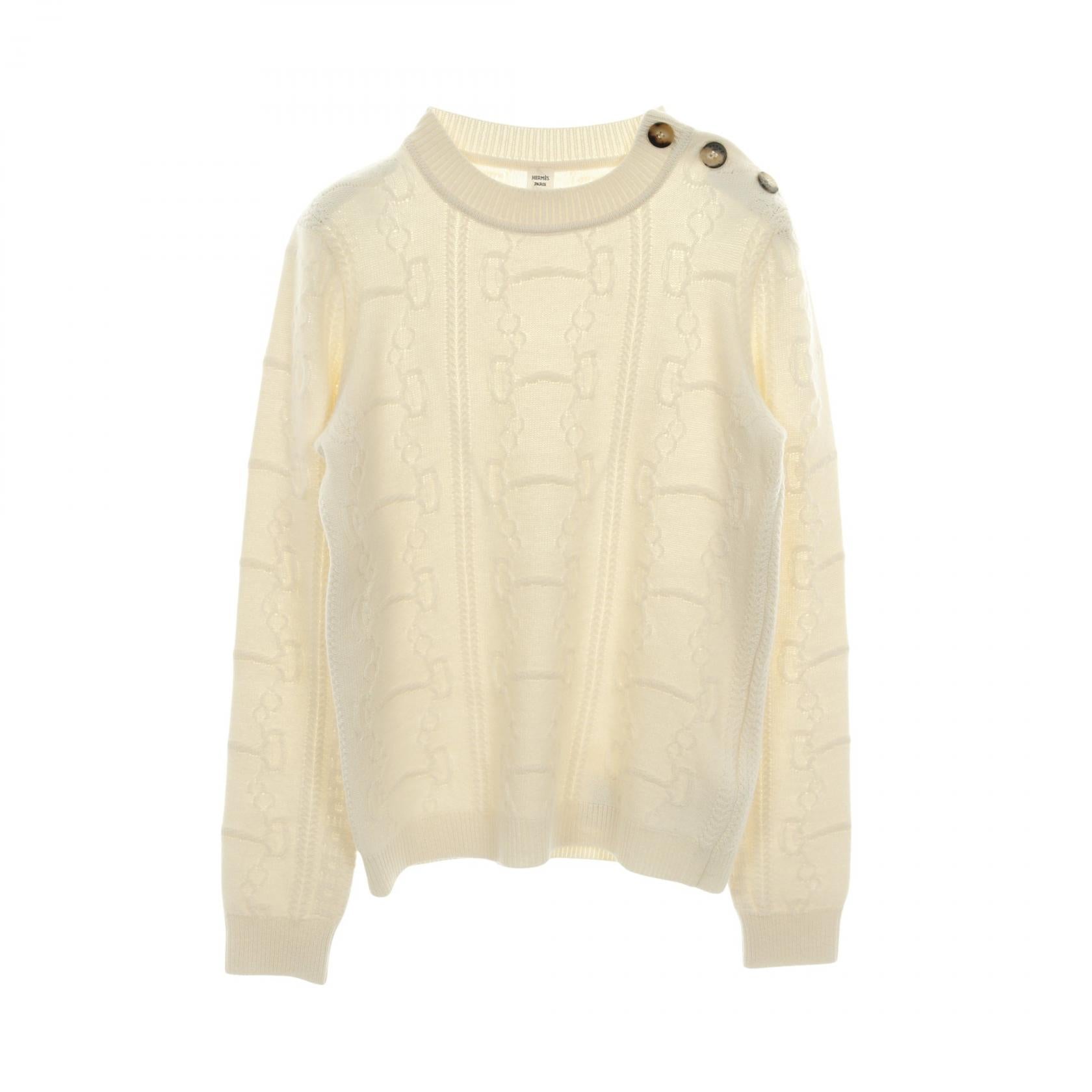 エルメス ウールカシミヤニットトップス
