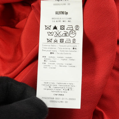 レッドヴァレンティノ アセテートワンピース