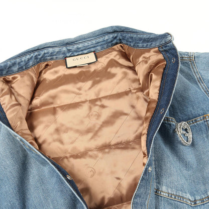 グッチ Washed Organic Denim Shirt コットンジャケット