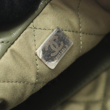 シャネル CHANEL 22 レザー ショルダーバッグ