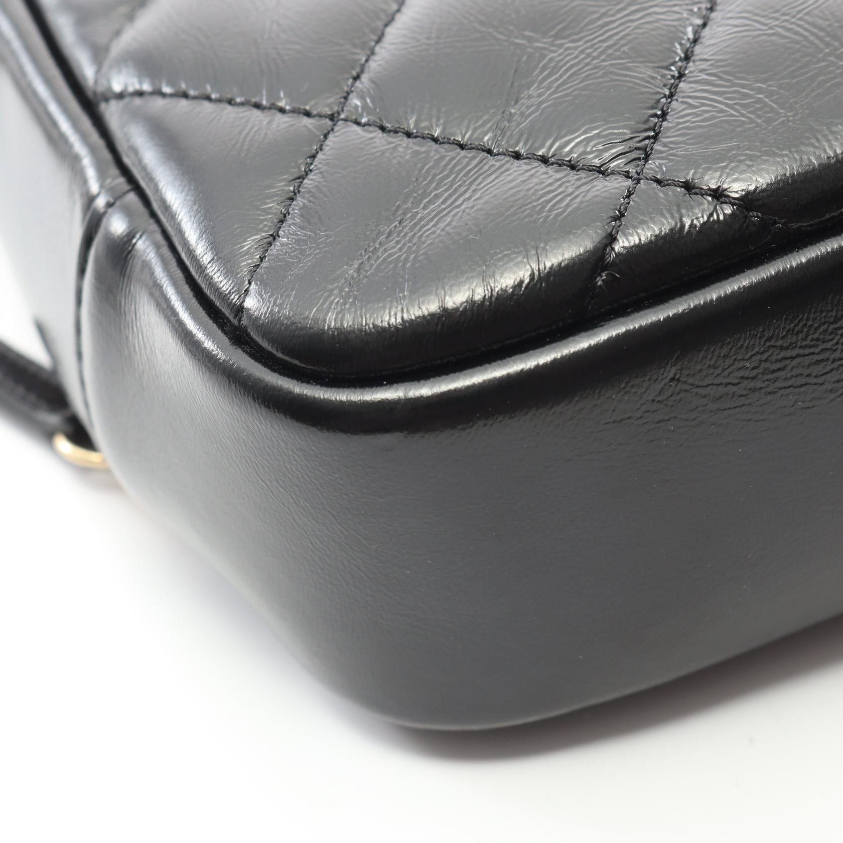 シャネル マトラッセ シャイニーカーフスキン2wayショルダーバッグ