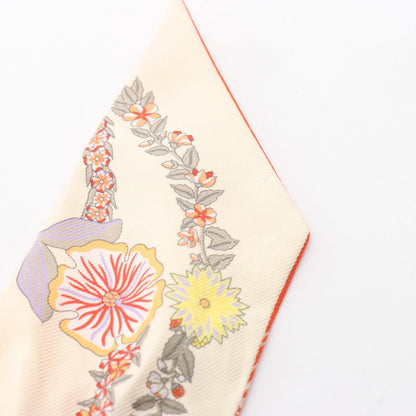 エルメス ツイリー BRIDES de GALA en fleurs シルクスカーフ